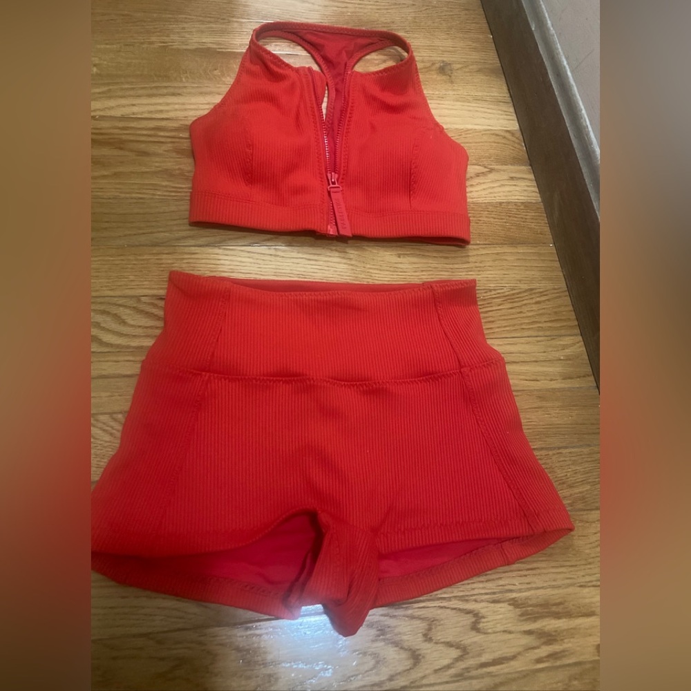 Fabletics High Waisted bathing suit